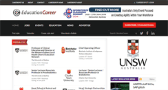 Desktop Screenshot of educationcareer.net.au