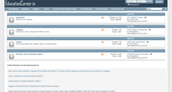 Desktop Screenshot of educationcareer.in